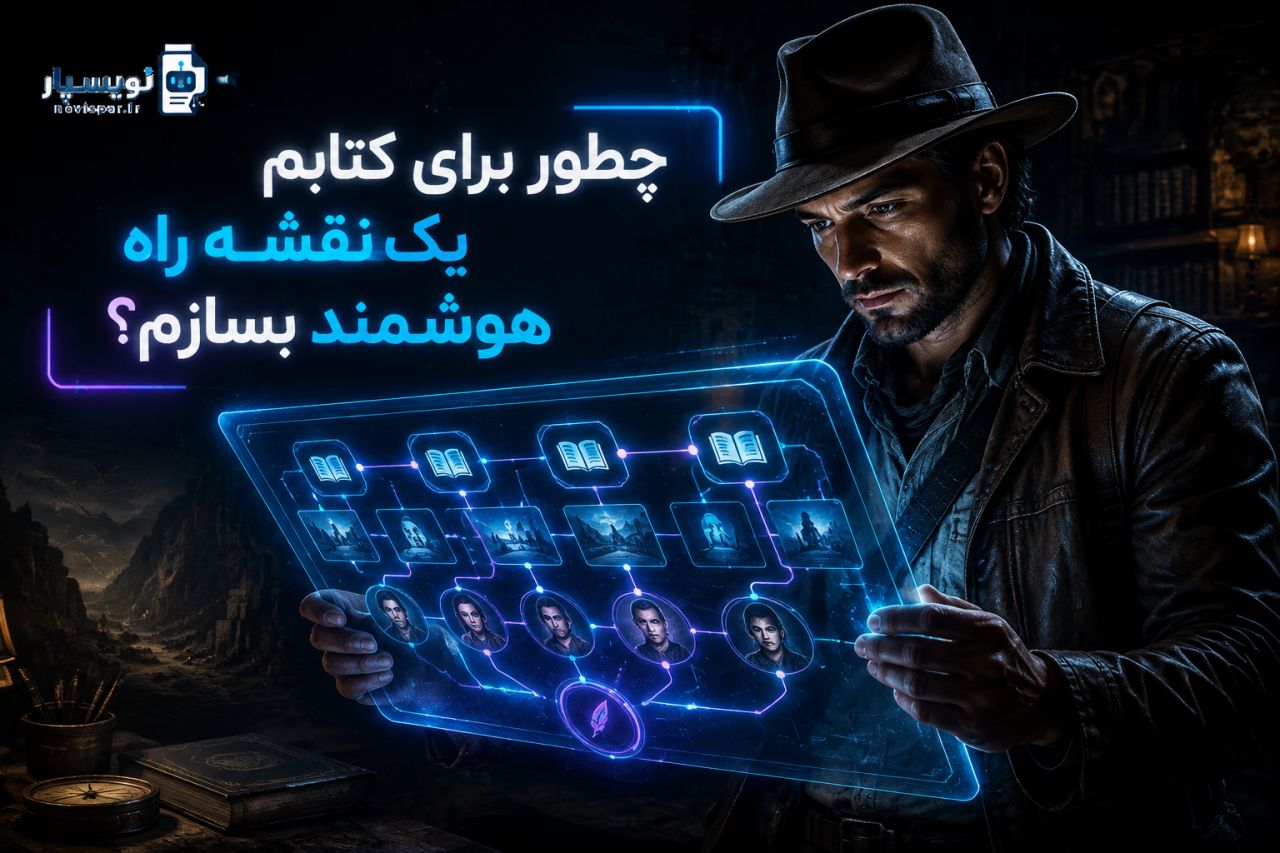 نقشه هوشمند کتاب بسازیم، مثل ایندیانا جونز — آموزش نویسپار